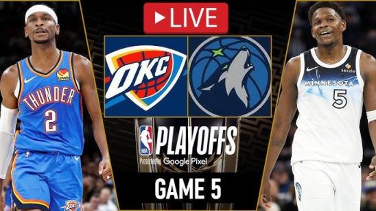 NBA季后赛森林狼 vs 雷霆G5预测：ESPN分析雷霆以71%胜率领先