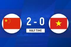 国少队半场2-0越南U16，邝兆镭助攻梁仕宇破门万项建功