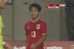 笑纳大礼！帅惟浩单刀破门，国少2-1逆转澳大利亚U16