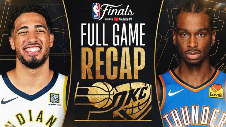 NBA总决赛步行者对阵雷霆，ESPN预测雷霆赢得G6的概率为54.1%