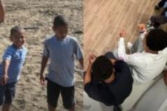 小贝林厄姆晒兄弟俩儿时玩耍照片，为哥哥庆生