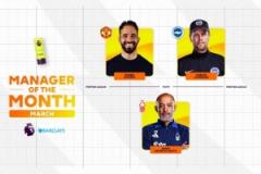 英超3月最佳教练 contenders：阿莫林、赫尔泽勒、努诺