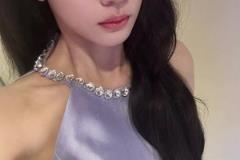 確實(shí)有韻味??！美女主播婧雯：妹妹說紫色很有韻味~