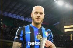 助攻雙響！迪馬爾科榮膺國米2-1烏迪內(nèi)斯之戰(zhàn)全場最佳