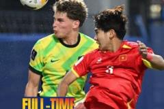 U17亚洲杯：越南1-1战平澳大利亚，手抛球战术助小角度抽射扳平