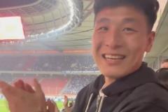 武磊化身海港球迷看球Vlog：首次体验德比，感觉与众不同
