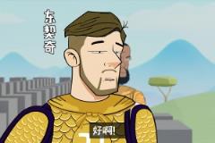 東契奇&詹姆斯動漫版：對手是戈貝爾？直接沖上去不就完了！
