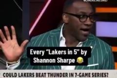 Lakers in 5！湖蜜香農(nóng)一語成讖啊