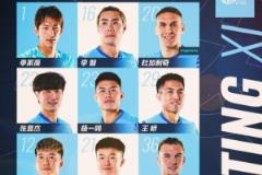 深圳新鹏城对阵北京国安首发阵容公布，卡尔采夫首发出场
