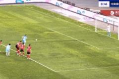 阿奇姆彭造点，纳萨里奥主罚偏出，河南1-0亚泰