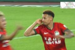 卡多索开场7分钟远射破门，河南1-0领先浙江