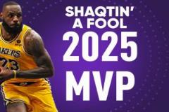 詹姆斯被評為奧尼爾年度囧王MVP+1