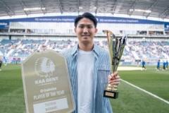 渡边刚本赛季3球3助获比甲根特赛季最佳球员称号
