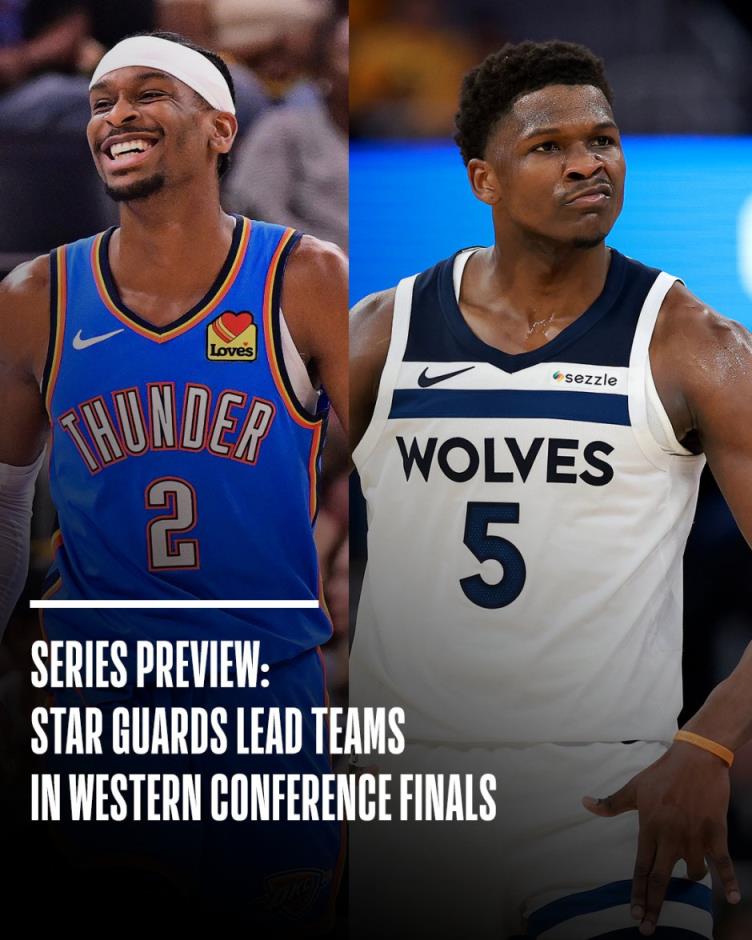 NBA直播：森林狼VS雷霆G1（5.21）SAG與華子巔峰對決