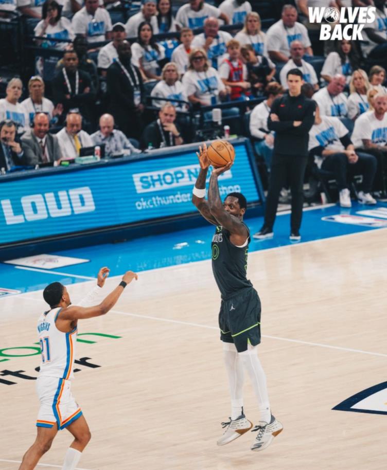 NBA西决G2：森林狼vs雷霆比分分析（5月23日）