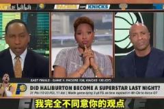 認(rèn)可嗎？A史密斯：哈利伯頓是明星球員，但他不是頂級(jí)球員！