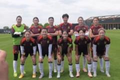 邵子钦和智杰破门，中国女足2-1逆转堪萨斯城激流女足预备队