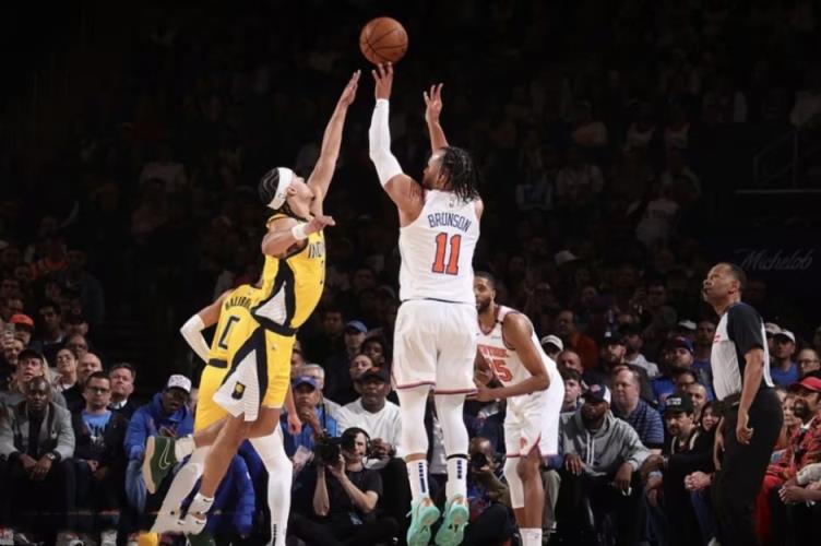 NBA直播回放：东决步行者vs尼克斯G2（5月24日）布伦森36分大爆发
