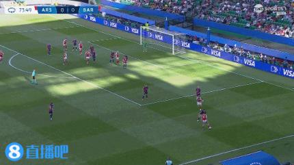 阿森纳女足逆转取胜，欧冠决赛74分钟领先1-0