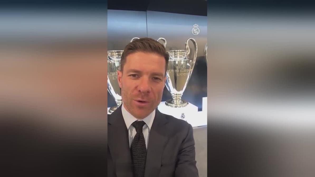 阿隆索致意皇马球迷：开启新时代，Hala Madrid！