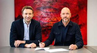 近日，德国足球甲级联赛（Bundesliga）球队勒沃库森官方宣布，**滕哈格**（Rinus Michels）已正式出任球队主教练，双方签约至2027年6月。

### 滕哈格的背景：
滕哈格是荷兰